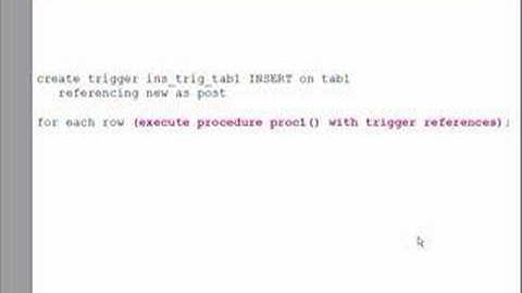 Part 2 - Informix Dynamic Server v11 - New SQL Features