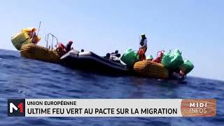 Union européenne: Ultime feu vert au pacte sur la migration