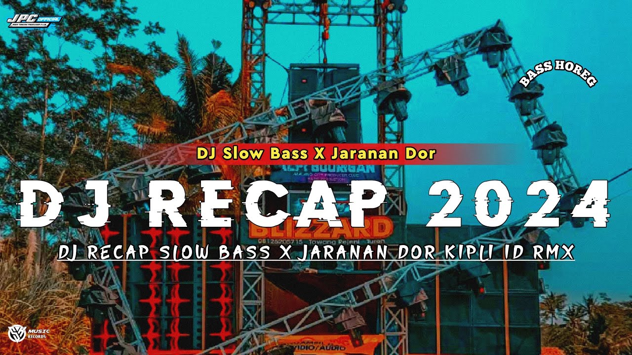 DJ RECAP 2024 STYLE KIPLI ID || SLOW BASS X JARANAN DOR COCOK BUAT TAHUN BARU 2025