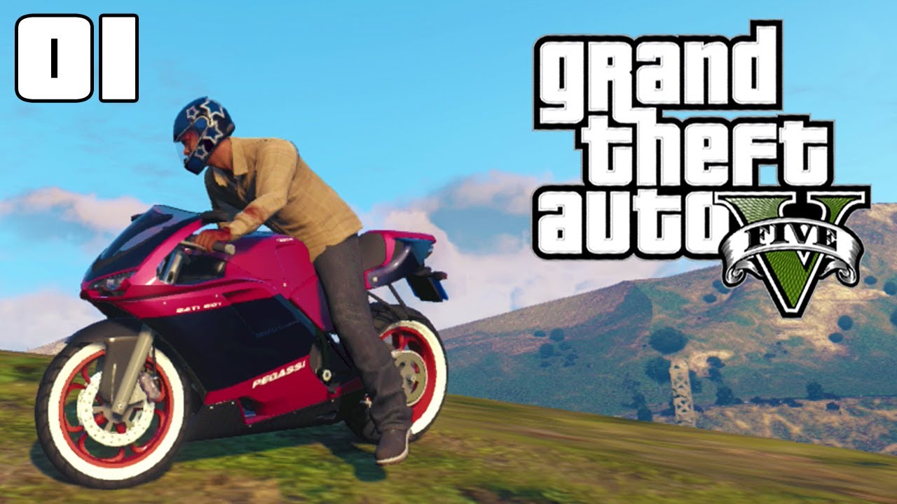 GTA 5 Bike Stunts 01 (GTA V Jumps, Stunts and Crashes) YouTube