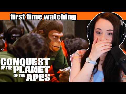 His Name is CAESAR -- Conquest of the Planet of the Apes -- First Time Movie reaction!