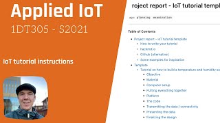 Celebrity IoT tutorial instructions, 1DT305 Applied IoT 2021 Net Worth