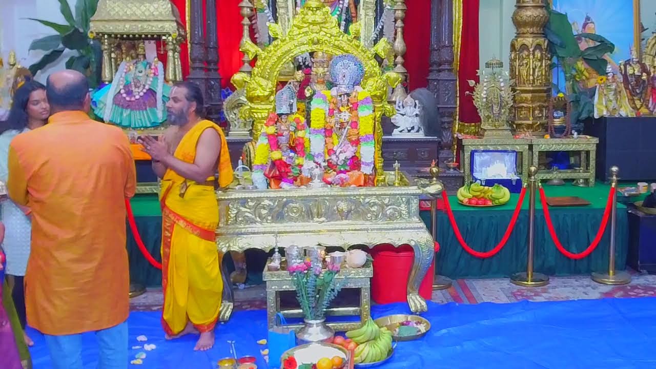 Andal (Goda) Kalyanam 10:30 AM to 1:00 PM   # Hanuman Temple Los Angeles