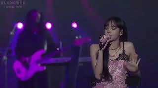 BLACKPINK LISA - 'Love To Hate Me'  Rap Verse Live Band The Show