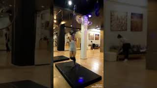 Feb 7, 2018 : Straddle Backward - Lyra/Aerial Hoop - Maleeya Fish