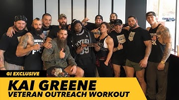 Kai Greene: Veteran Outreach Workout | Generation Iron