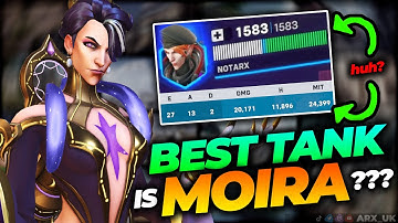 I blocked 24,399 damage with this Moira Stadium Build in ONE ROUND (Overwatch 2)