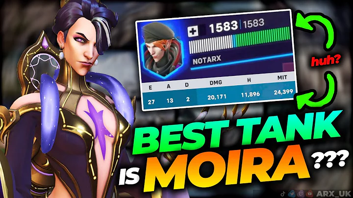 I blocked 24,399 damage with this Moira Stadium Build in ONE ROUND (Overwatch 2)