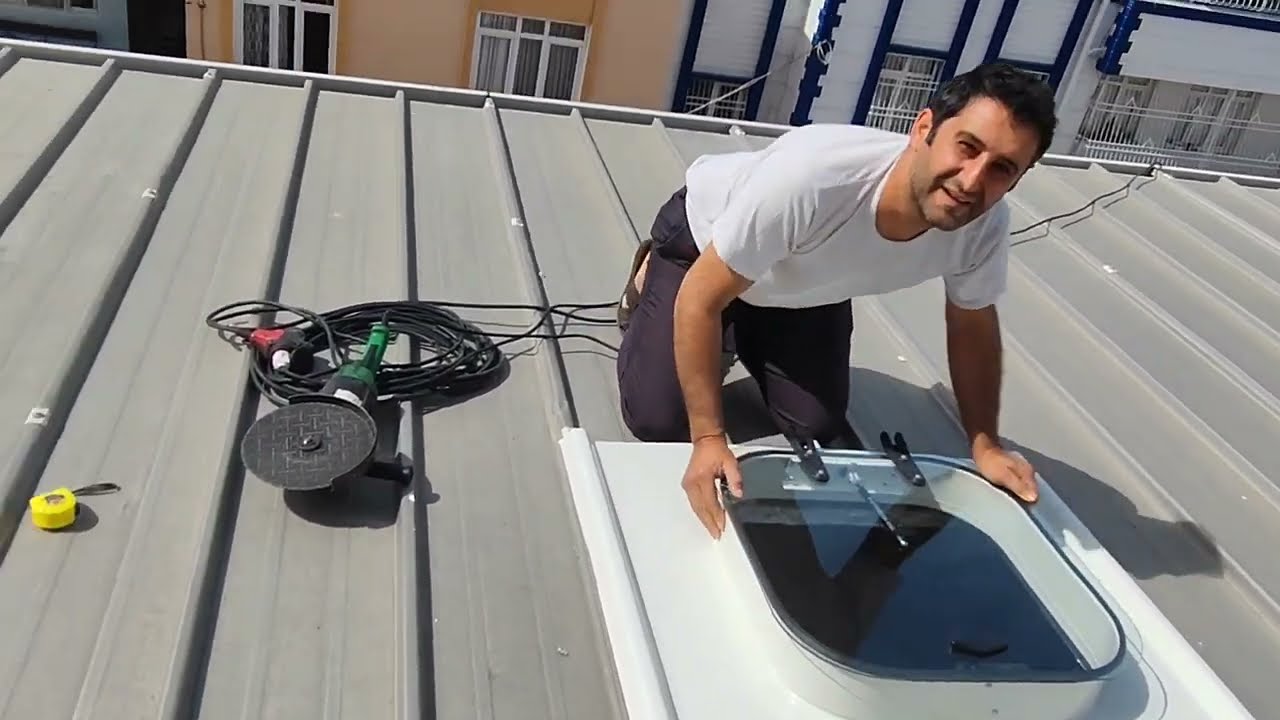 İŞTE ÇATI KAPAĞI MONTAJI SIRRI! (Çatı Kapağı Montajı Nasıl Yapılır )