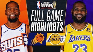 SUNS at LAKERS | NBA IN-SEASON TOURNAMENT 🏆 | FULL GAME HIGHLIGHTS | December 5, 2023