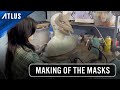 Shin megami tensei v vengeance x slipknot  making of the masks