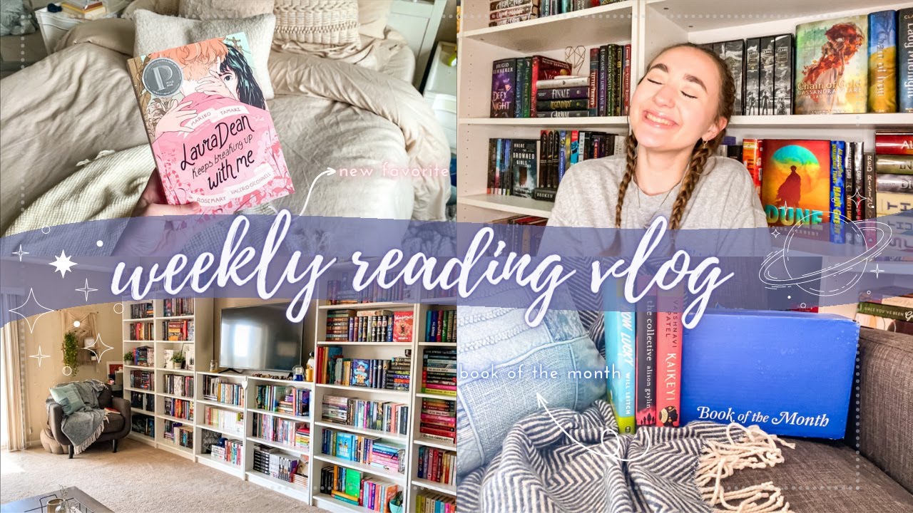 new favorite book, botm box, + spring walks | weekly reading vlog