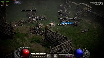 Fury Druid - Wolf Herding Cows - Diablo 2 Resurrected