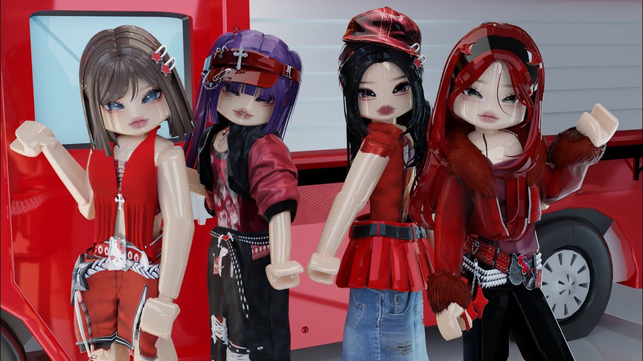 BELLE - 'SPAGHETTI' (feat. Ricky & Jaehon of FALL3N) Official M/v | KUV | 4K Roblox Kpop