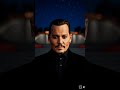 Johnny Depp läuft bei den Oscars über den roten Teppich