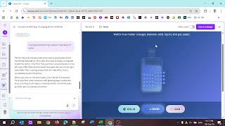 Stages of matter-Canva AI-Physics 6