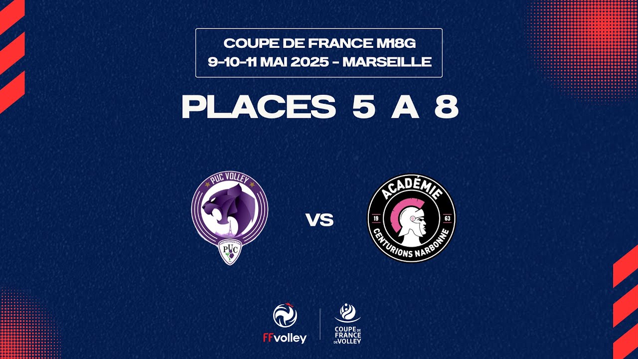 CDF M18 Places 5 à 8 - PUC vs. Narbonne