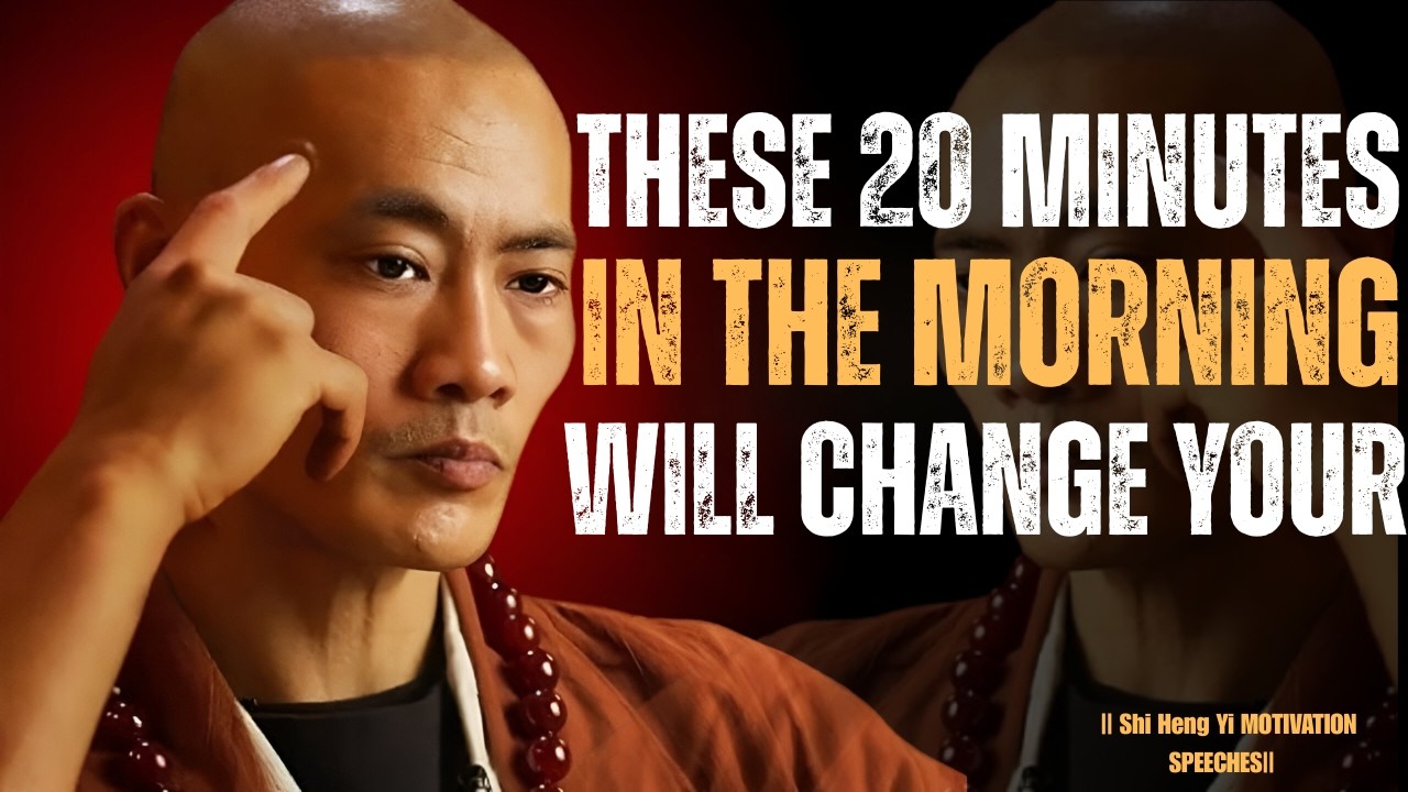 If You Master These 20 Minutes in the Morning, Your Life Will Change | Shi Heng Yi