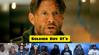 The Boys Fans React to Soldier Boy Death Scene • The Boys Season 5 Episode 2 Reaction Mashup 