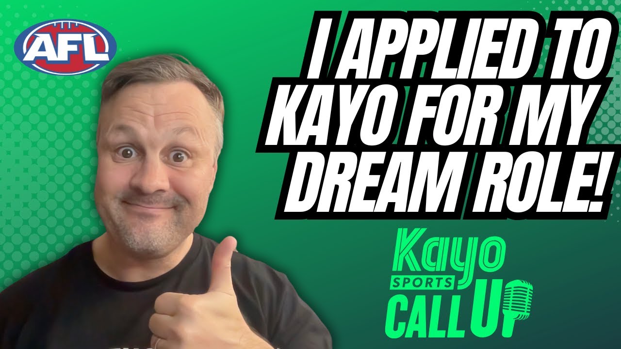 AFL Super Saturday and Kayo Call Up's New Boundary Rider! 