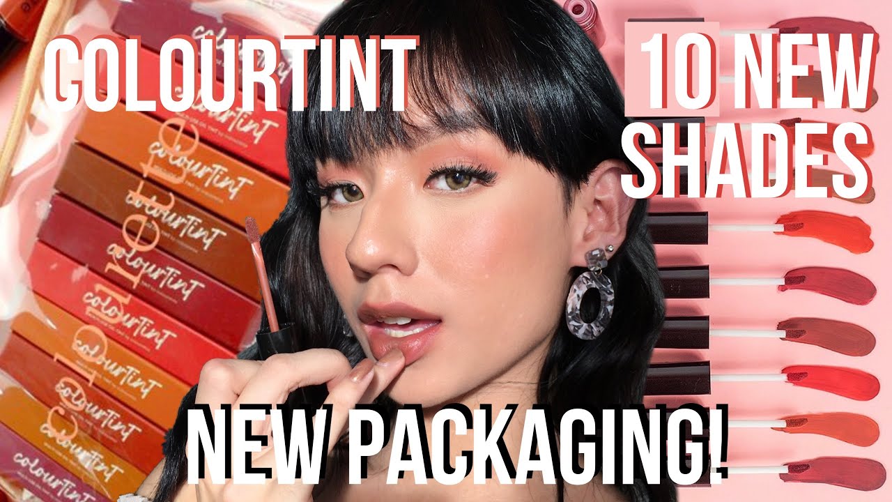 COLOURTINT NEW PACKAGING + 10 SHADES NA BAGO! | Kylie Celebre