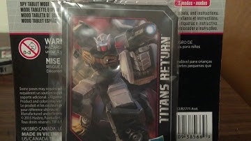 Transformers Titans return rewind stop motion