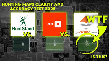 goHunt vs. onX vs. HuntStand! Which app has the best Maps?