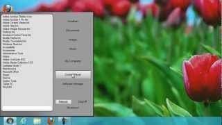 Windows 8, alternative start menu launcher screenshot 4