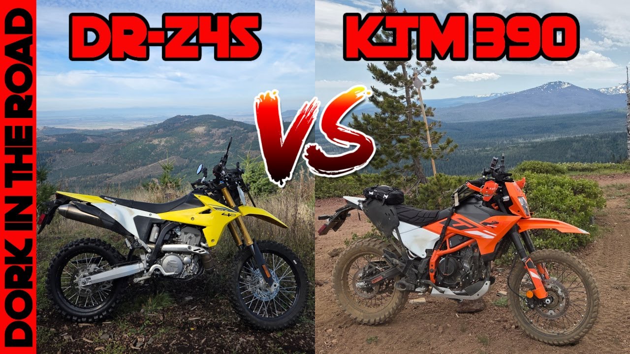 Suzuki DR-Z4s vs KTM 390 Enduro R