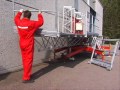 Scanclimber sc1000 mast climbing work platform  easy assembly and transportation