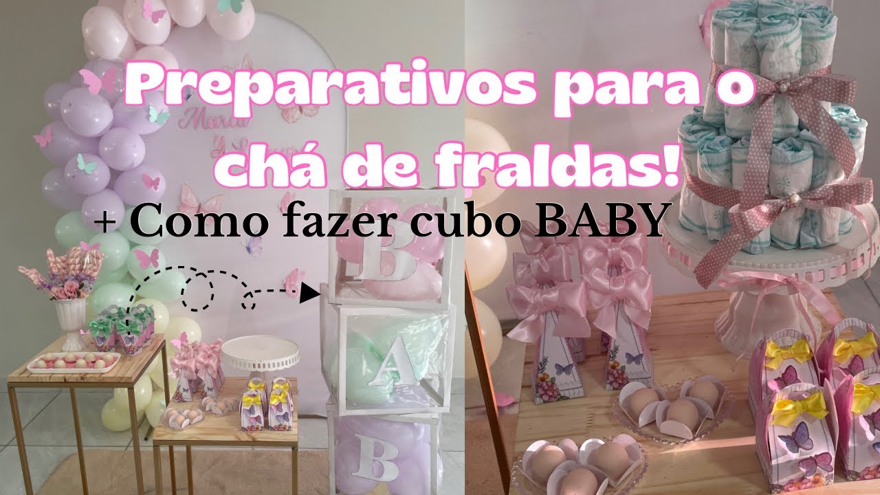 Preparativos chá de fralda, fizemos tudo! #diáriodegravidez #chadefraldas #chadebebe #nomebaby