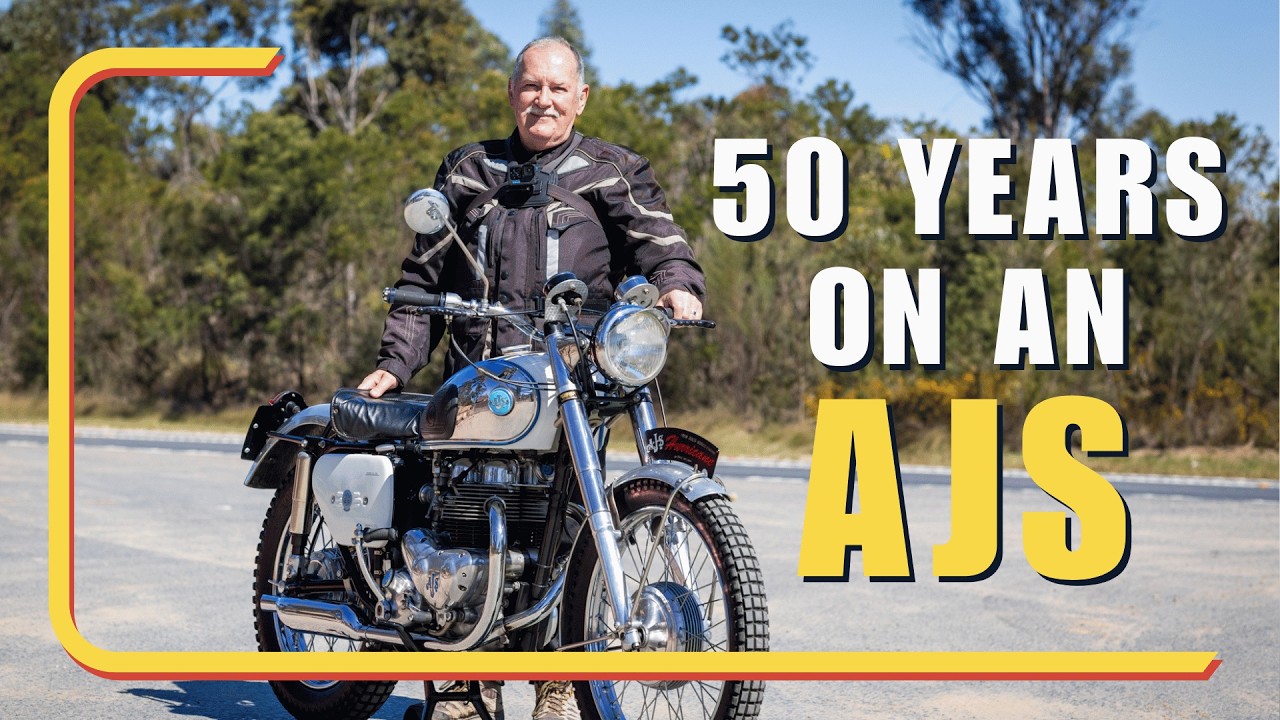 Owning and restoring an AJS motorcycle.