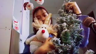 Asmr casero armando nuestro arbolito de navidad 🎄✨