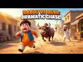 Don’t Go Near Animals 🐂😱 | Bablu & Bull Story | Kids Moral Animation | Cartoon | Motu patlo cartoon