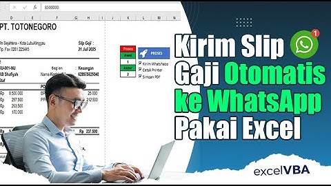 Kirim Slip Gaji Otomatis ke WhatsApp Pakai Excel! | Anti Ribet, Anti Telat!