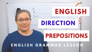 English Prepositions of Movement | Grammar Lesson