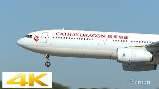 [4k] [飛行機 動画] 福岡空港 Fukuoka airport