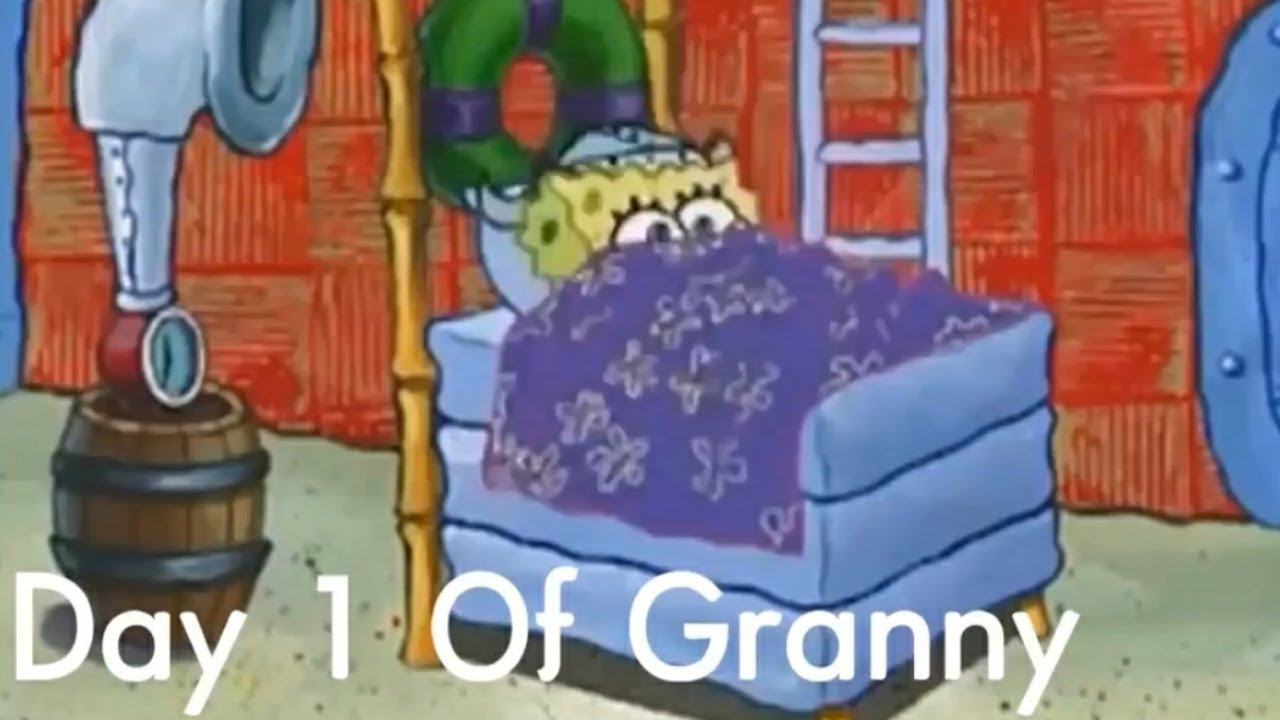 Granny Portayed By Spongebob 2! YouTube
