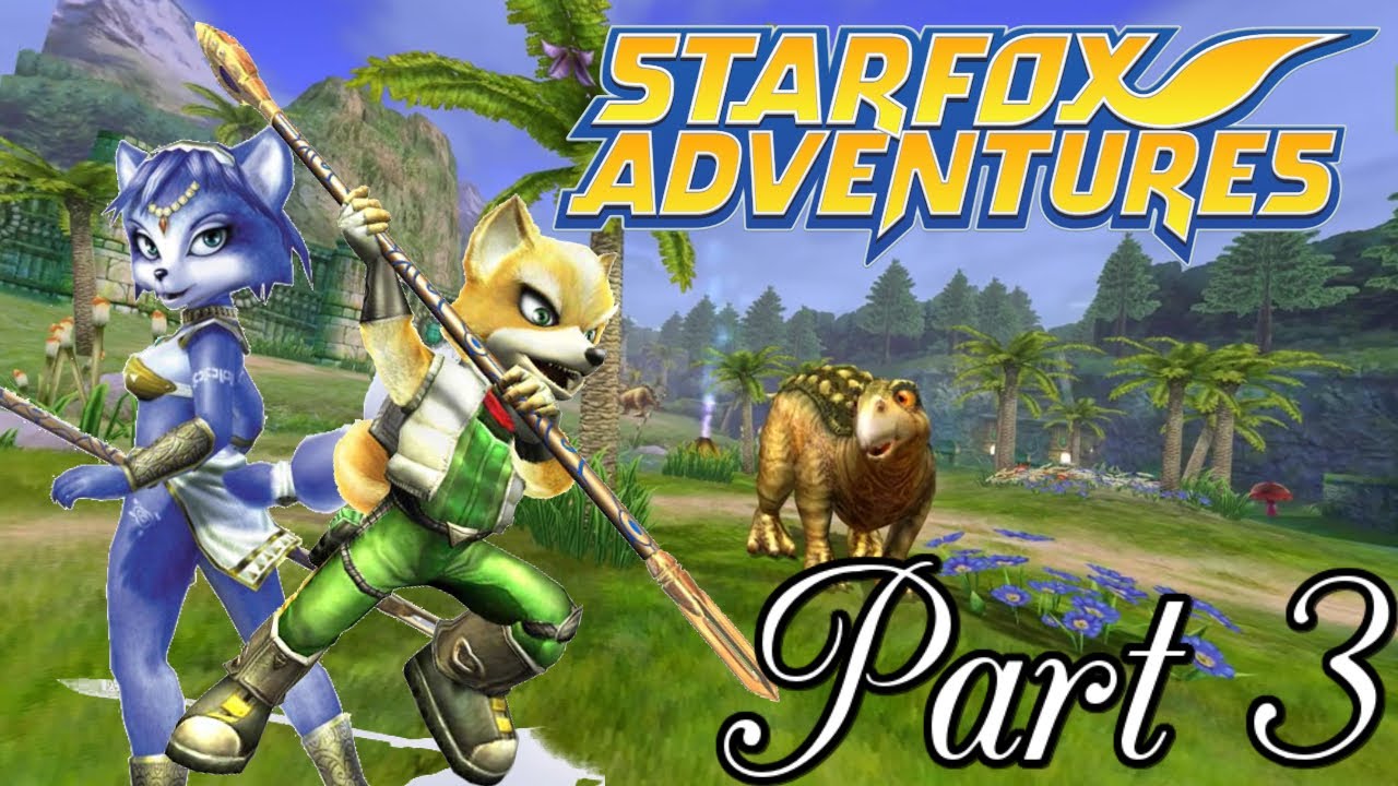 Starfox Adventures Playthrough Nintendo GameCube [Part 3] Prince Tricky ...