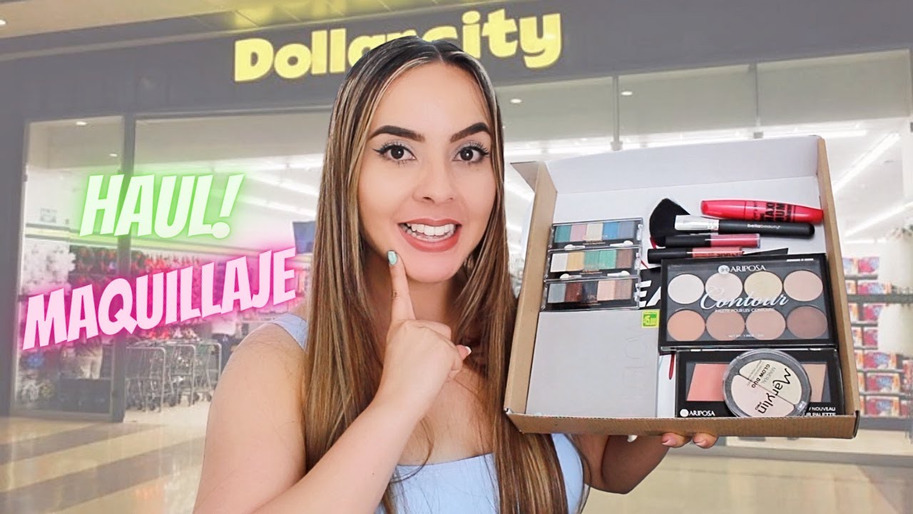 Comprando maquillaje del DOLLARCITY (Haul) |Karomakeup|