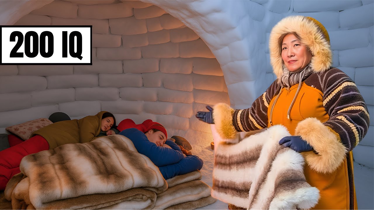 Wie schlafen die Inuit bei -64 Grad ohne Heizung ? 