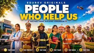 Learning Movie: People Who help Us | Class 1 EVS
