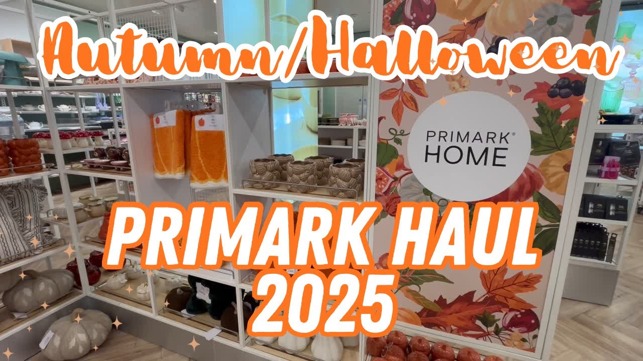 Primark Autumn & Halloween Home Haul 2025 🎃