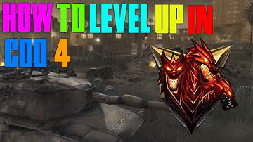 HOW TO RANK UP FAST IN MODERN WARFARE REMASTERED! PRESTIGE FAST IN COD 4!
