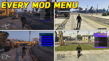 Using every gta5 mod menu on ps4