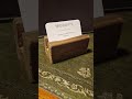 Introducing our new Rustic "Shipwreck" Business Card Holder, simple but packs character #homeoffice
