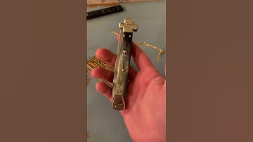 Italian switch blade : A.G.A Campolin 28” Maltese