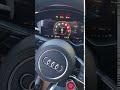 Audi TT RS Startup 