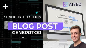 AISEO Blog Post Generator