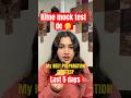 How many MOCK TEST did I taken during LAST 5 days of my NEET preparation journey #neet2026 #reneet